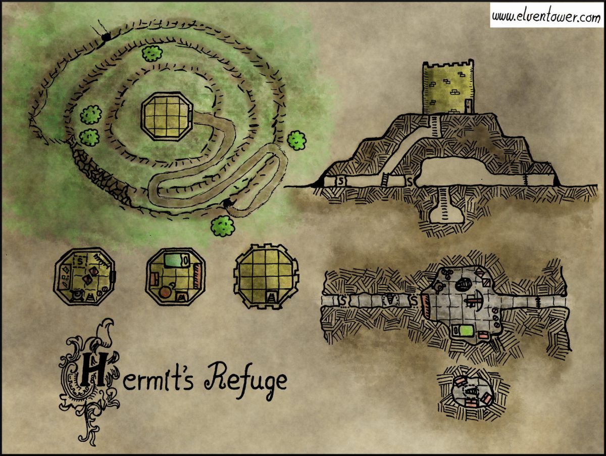 Map 19 – Hermit’s Refuge