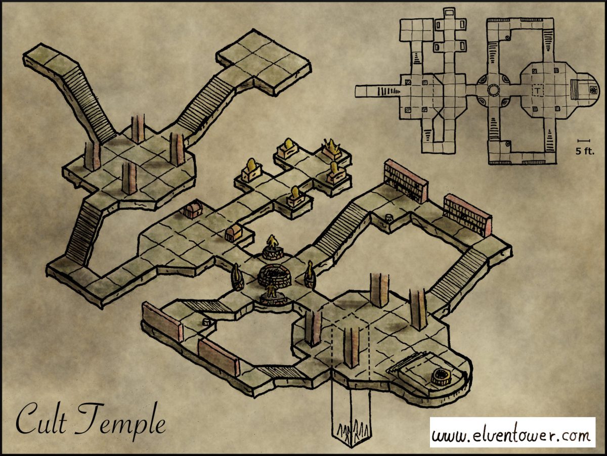 Map 21 – Cult Temple