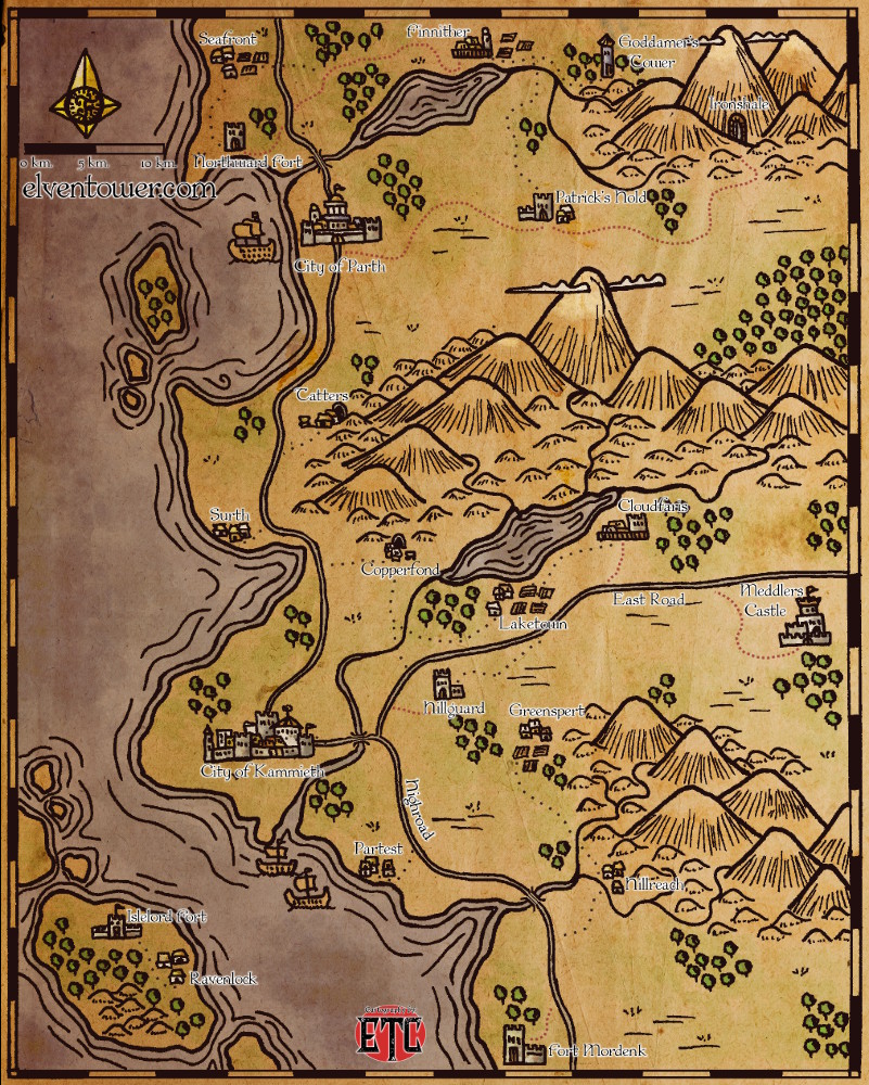 Map 58 – Somewhere in the Sword Coast