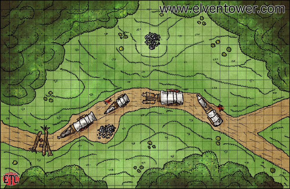 Map 57 – Road Blockade