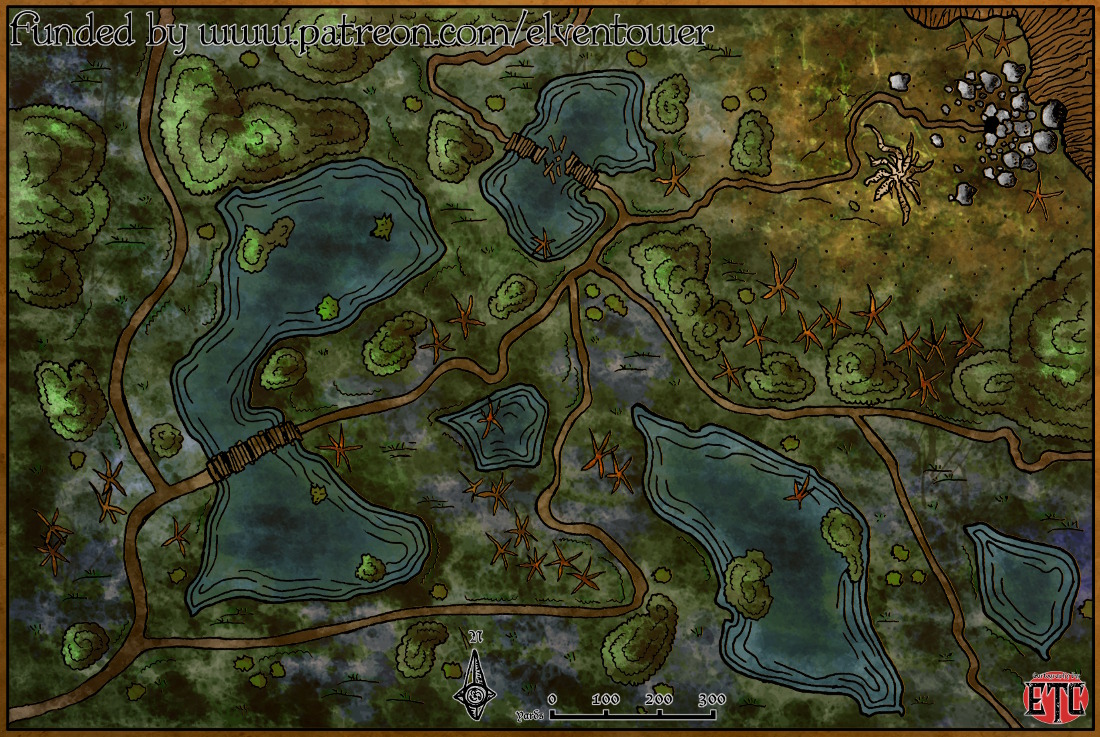 Map 62 – Swamp Exploration