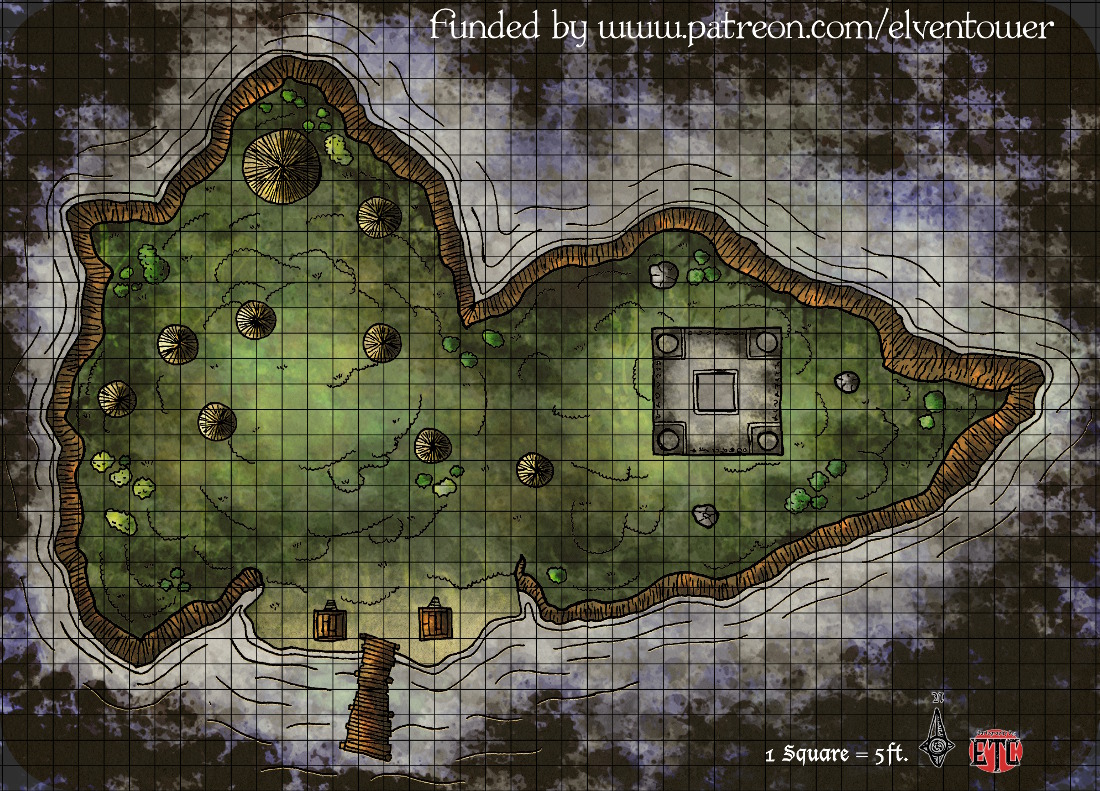 Map 64 – Island Camp