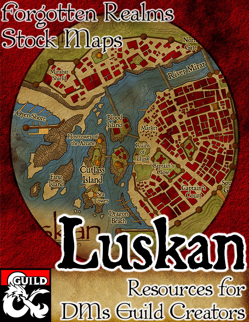 Luskan –  Forgotten Realms Stock