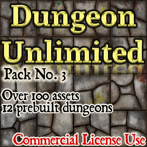 Pack No.3 – Dungeon Unlimited – Roll20