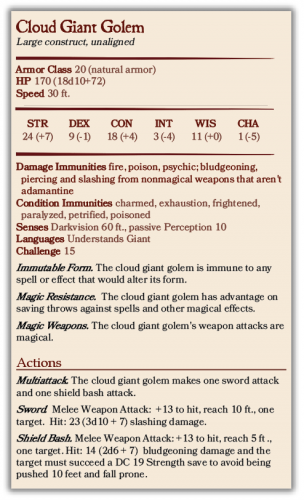 167 The Cloud Giant's Trial