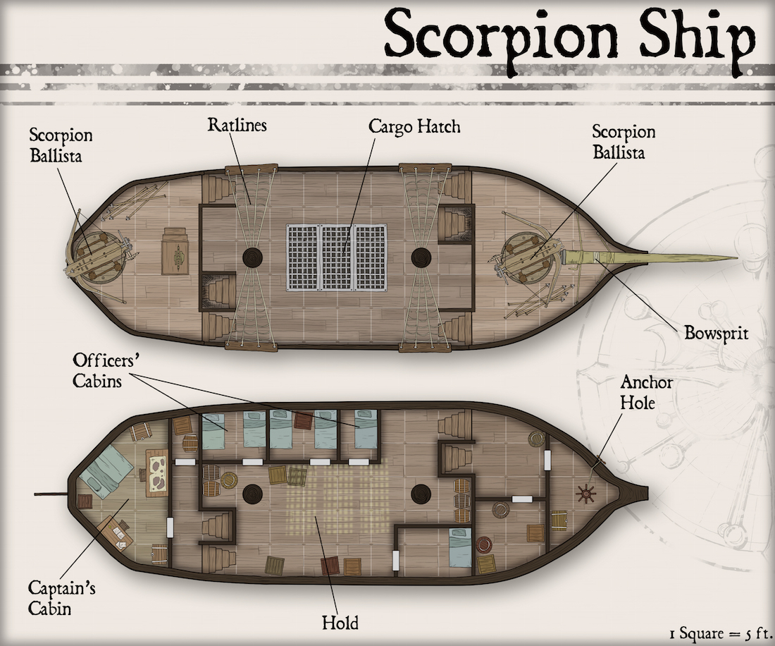 173 Scorpion Ship