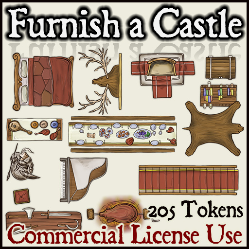 Pack No. 15 – Furnish a Castle