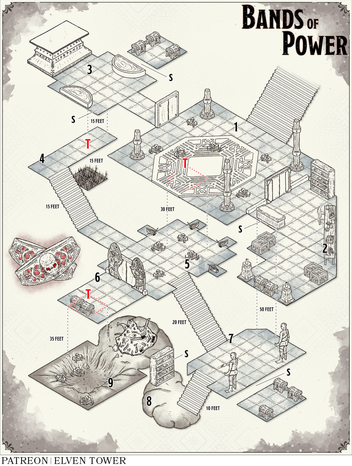 599 Bands of Power – Level 7 Delve