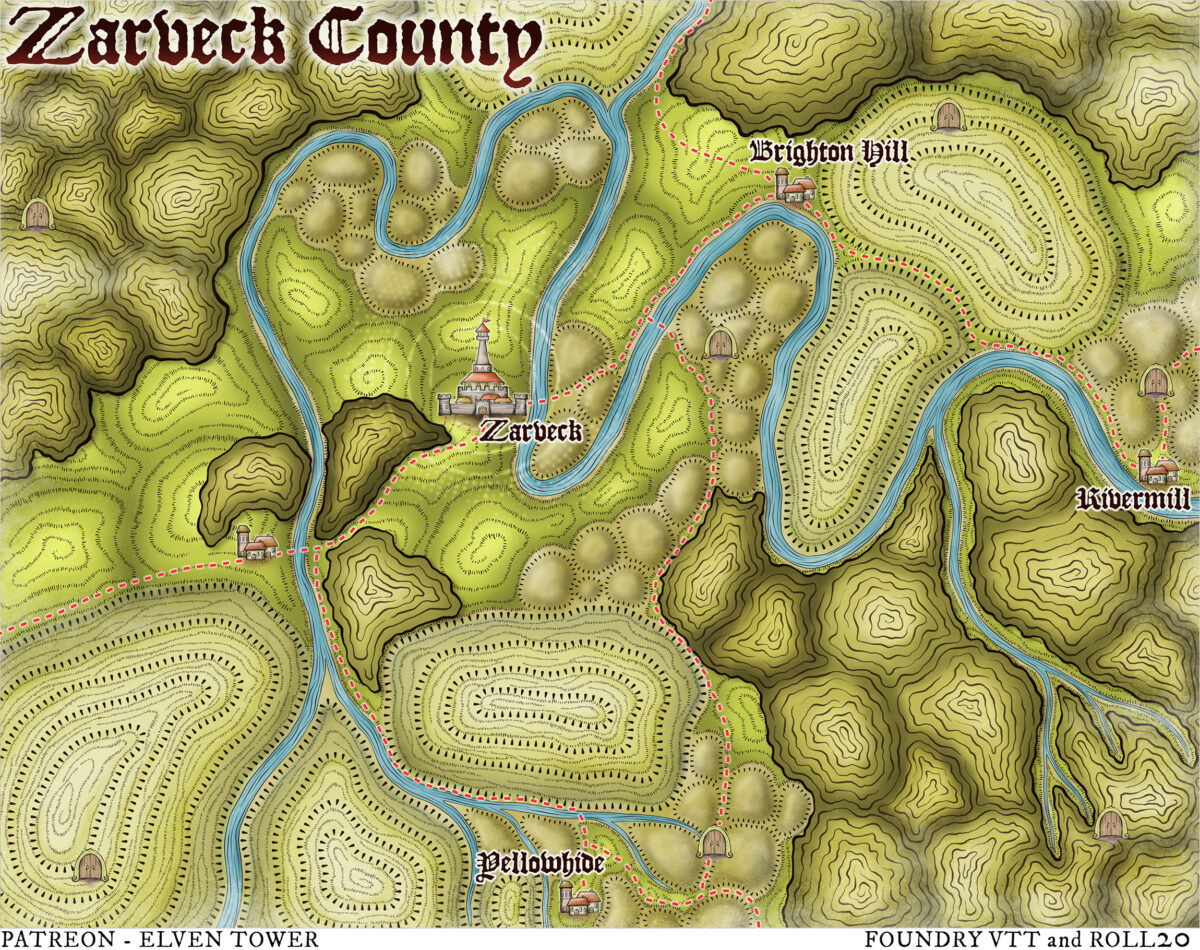 695 Zarveck County – Shadowdark Region