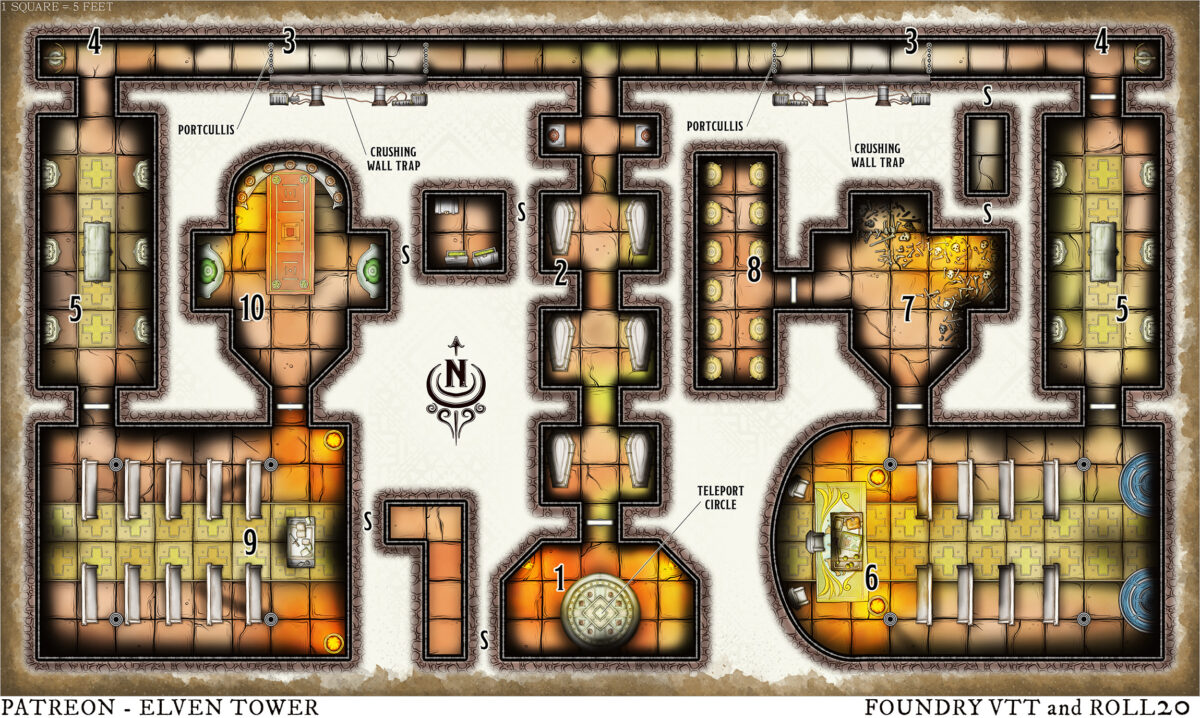 697 Crypt of Two Chapels – LV4 Shadowdark Adventure