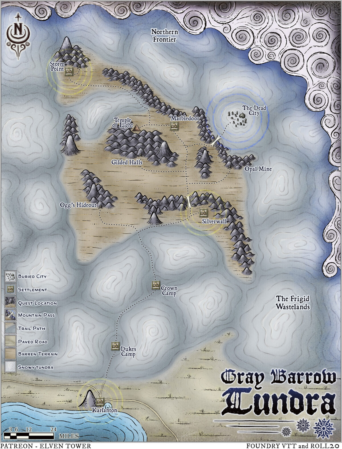 892 Gray Barrow Tundra