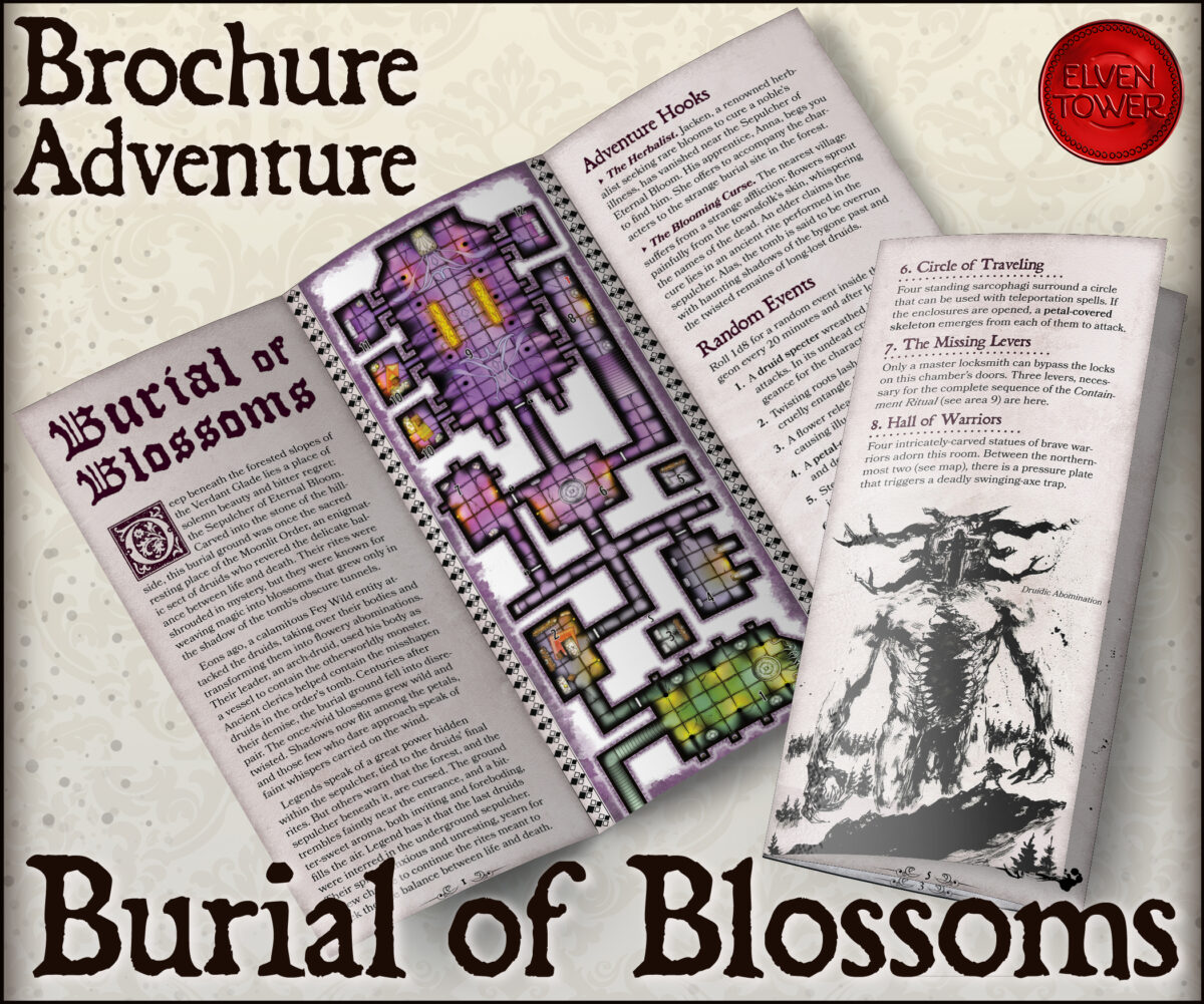 Brochure Adventure 14 – Burial of Blossoms