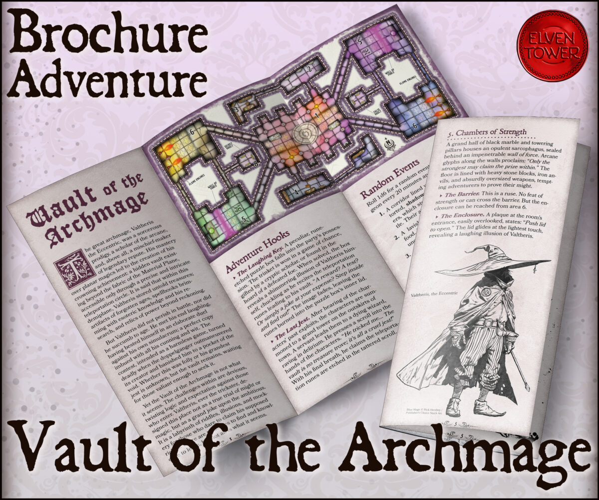 Brochure Adventure 16 – Vault of the Archmage
