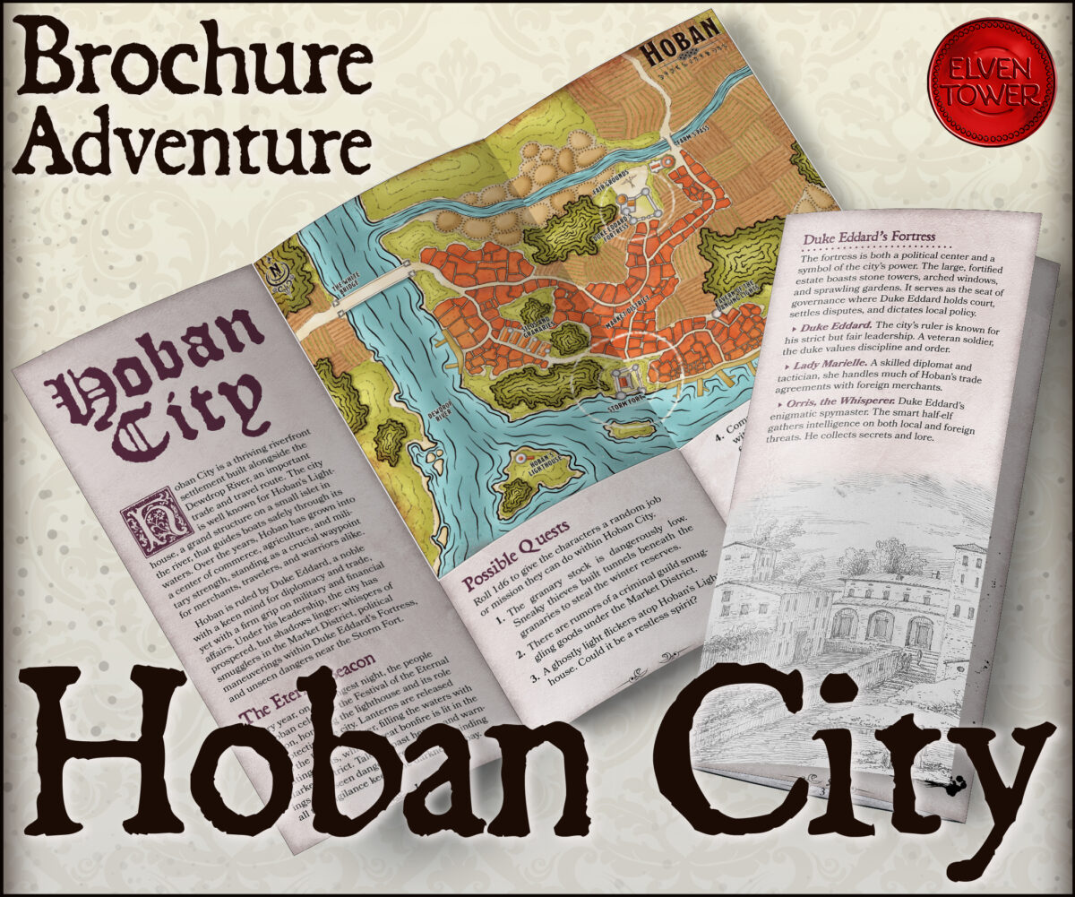 Brochure Adventure 17 – Hoban City