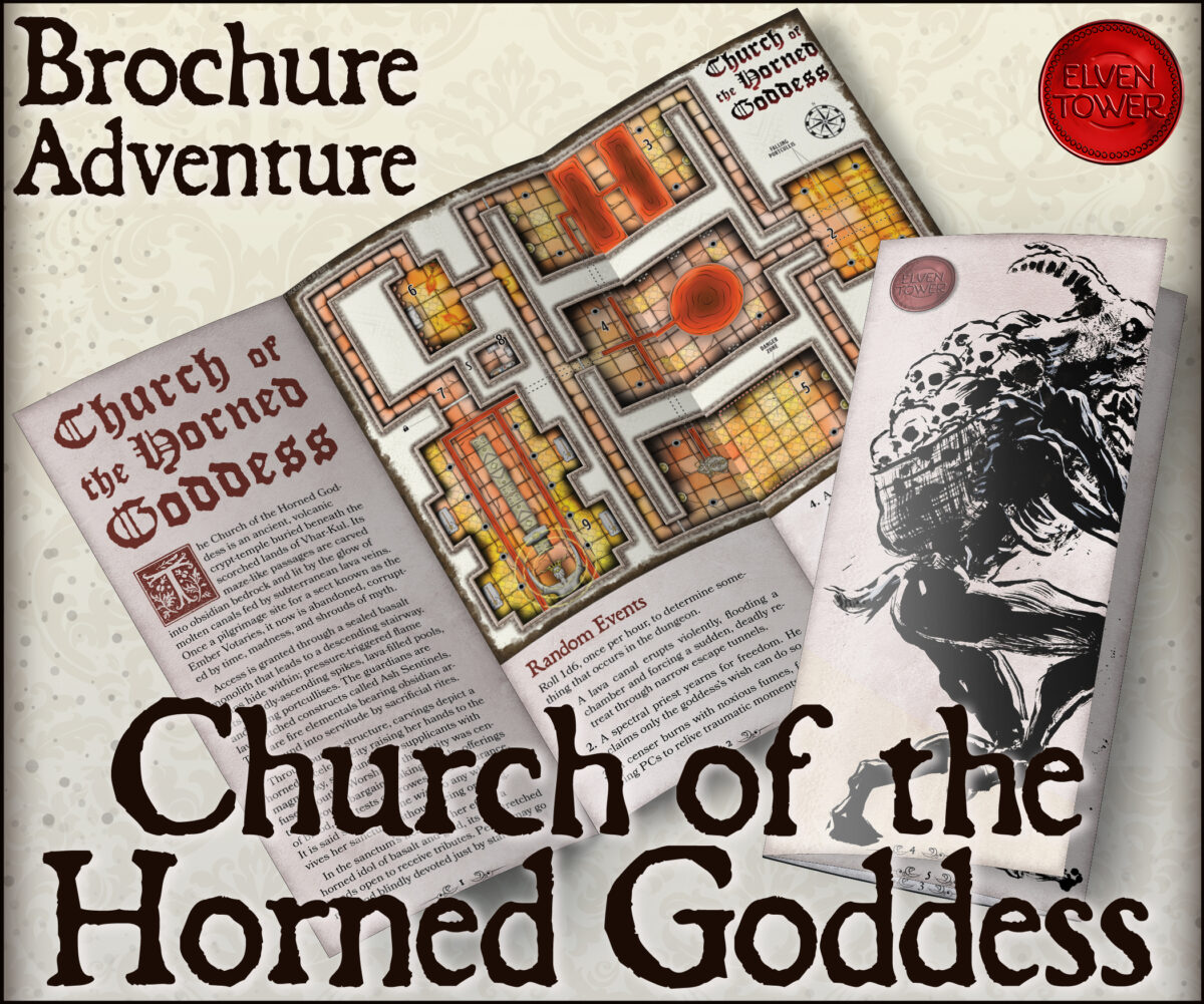 Brochure Adventure 18 – Church of the Horned Goddess