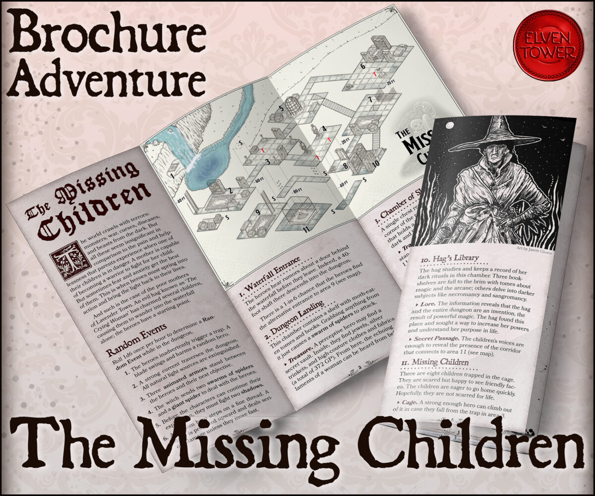 Brochure Adventure 21 – The Missing Children