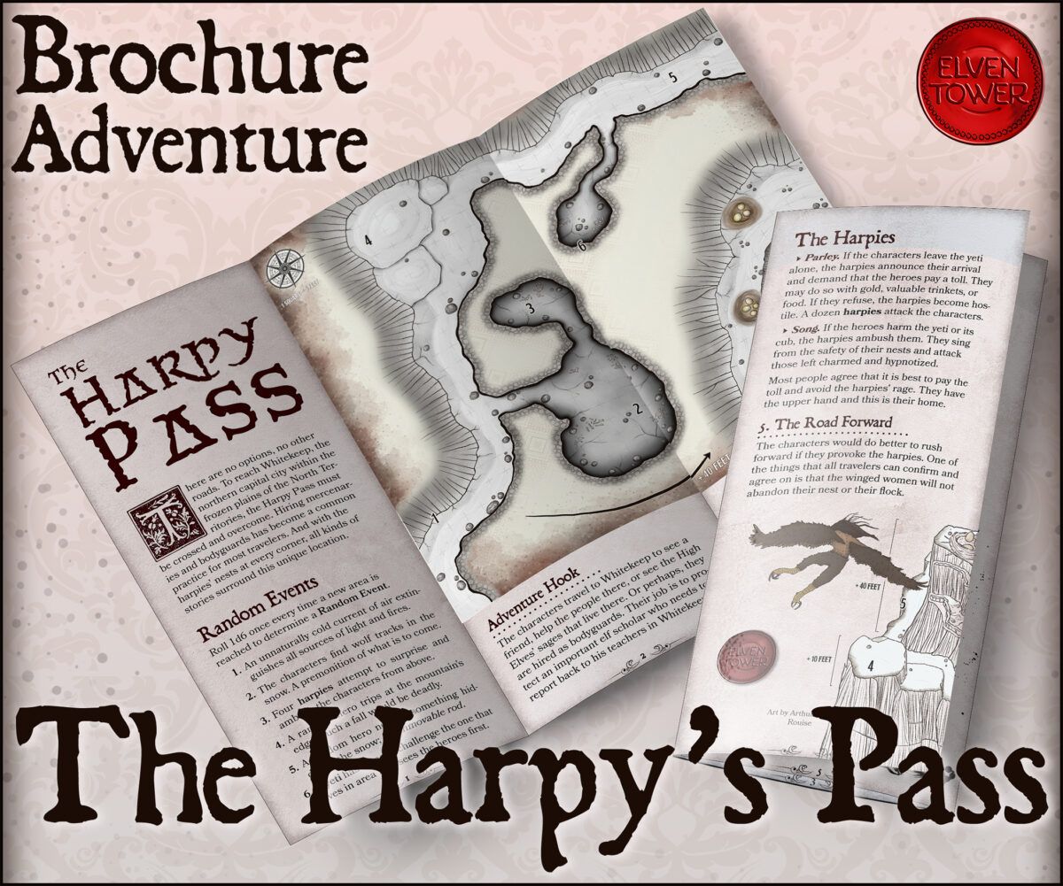 Brochure Adventure 23 – The Harpy Pass