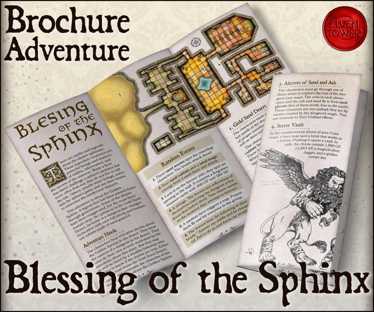 Brochure Adventure 24 – Blessing of the Sphinx