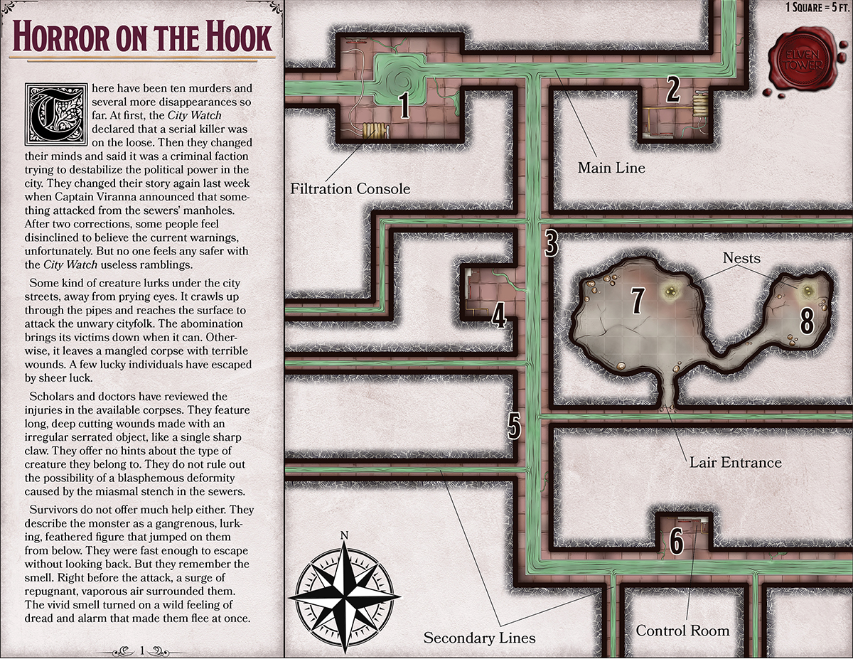 B3 Horror on the Hook