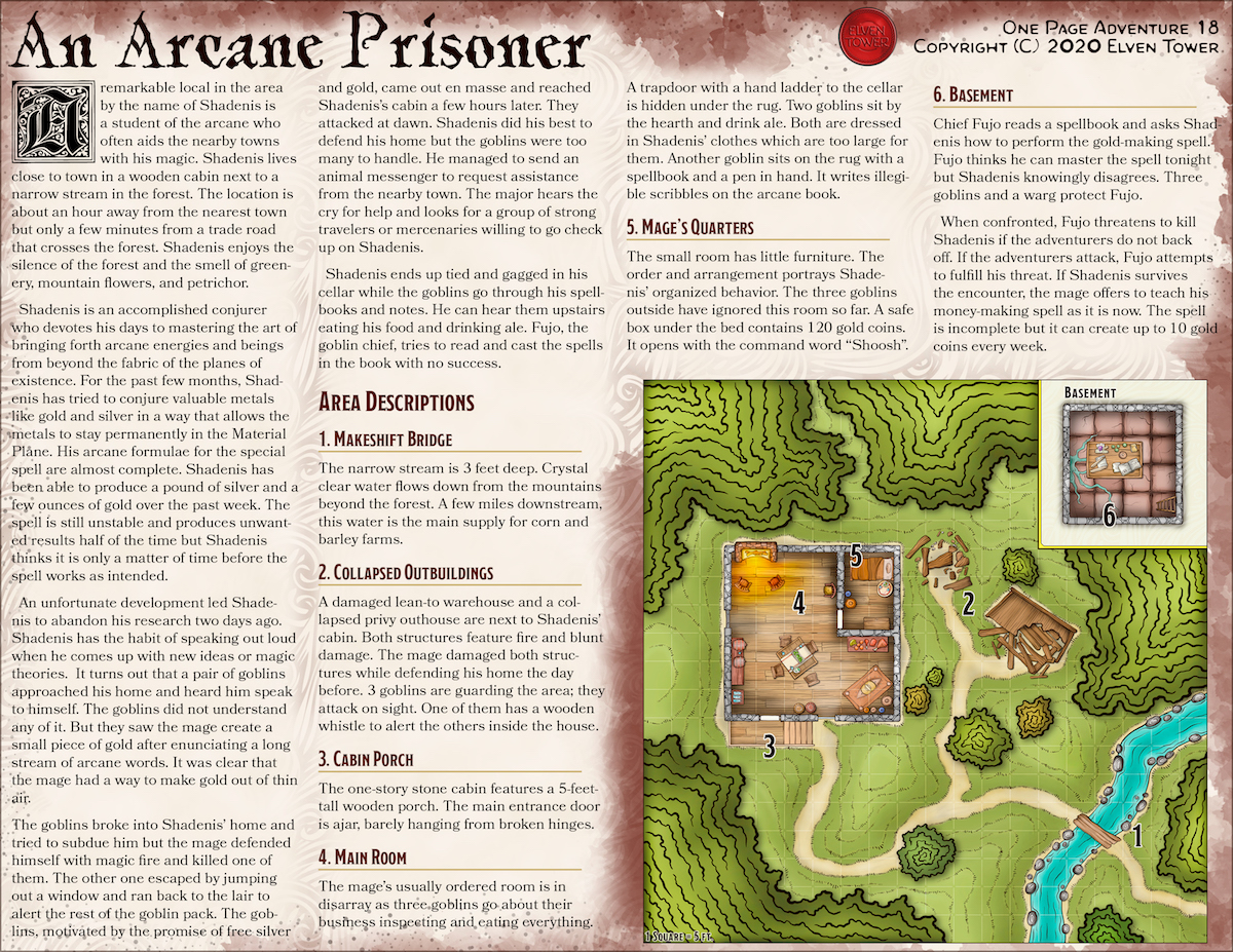 OP18 An Arcane Prisoner