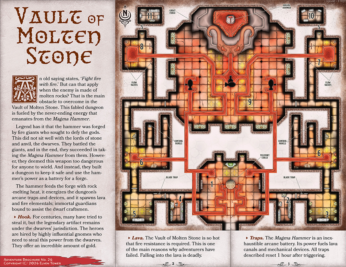 B26 Vault of Molten Stone