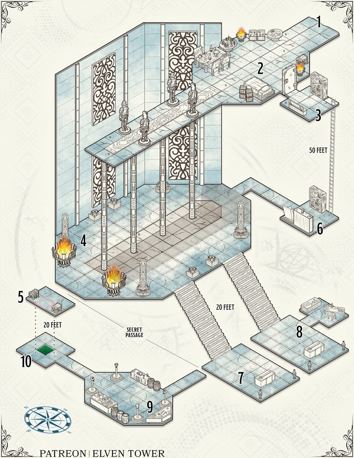 902 Forlorn Vault – Isometric