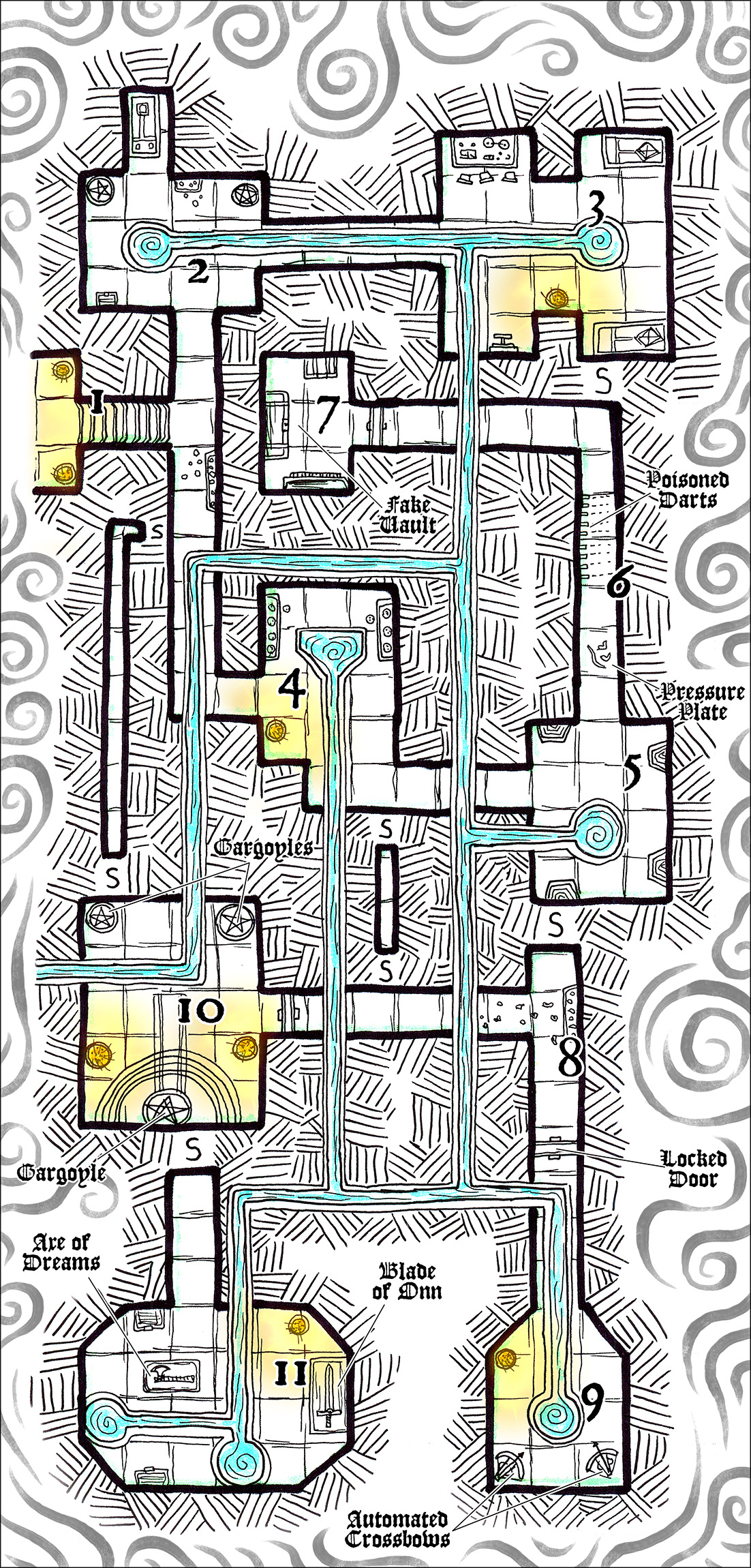 906 The Fabled Armory – Hand-Drawn