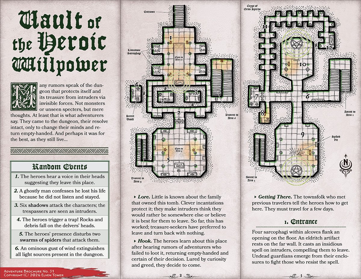 B31 The Vault of the Heroic Willpower